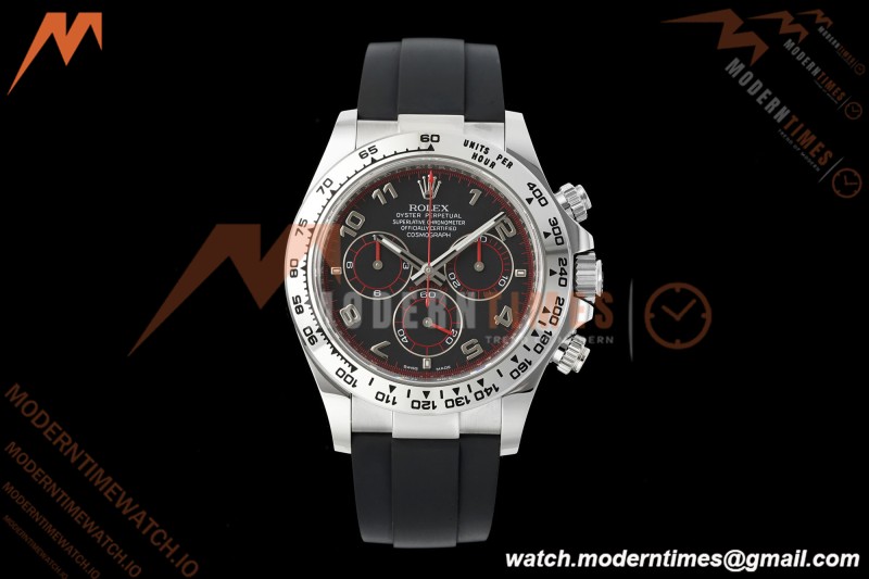 Rolex - Daytona 116509 40mm 904L SS/RU Black VF DD4130 | 롤렉스 - 데이토나 116509 40mm 904L 스테인리스 스틸/RU 블랙 VF DD4130