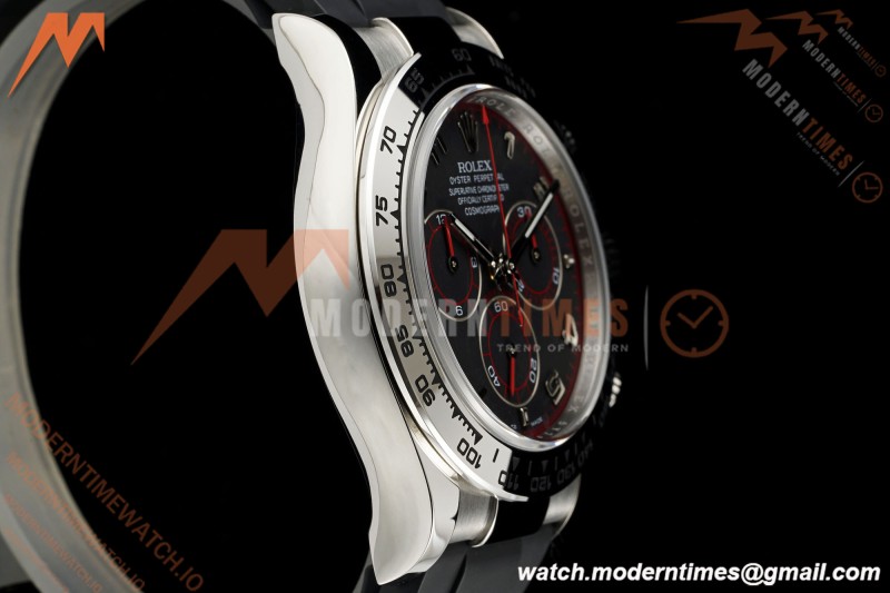Rolex - Daytona 116509 40mm 904L SS/RU Black VF DD4130 | 롤렉스 - 데이토나 116509 40mm 904L 스테인리스 스틸/RU 블랙 VF DD4130