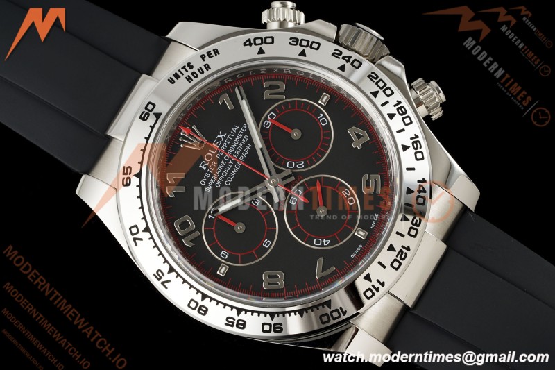 Rolex - Daytona 116509 40mm 904L SS/RU Black VF DD4130 | 롤렉스 - 데이토나 116509 40mm 904L 스테인리스 스틸/RU 블랙 VF DD4130