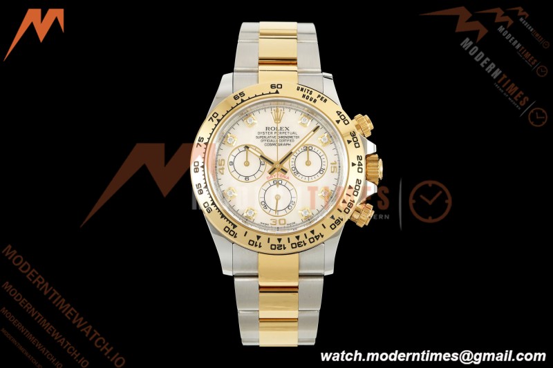 Rolex - Daytona 116503 40mm 904L YG/SS W-MOP/DIA VF DD4130