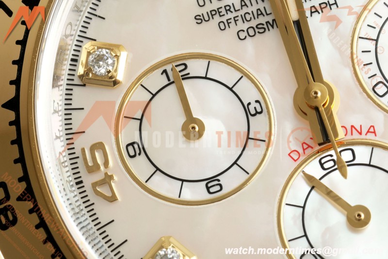 Rolex - Daytona 116503 40mm 904L YG/SS W-MOP/DIA VF DD4130
