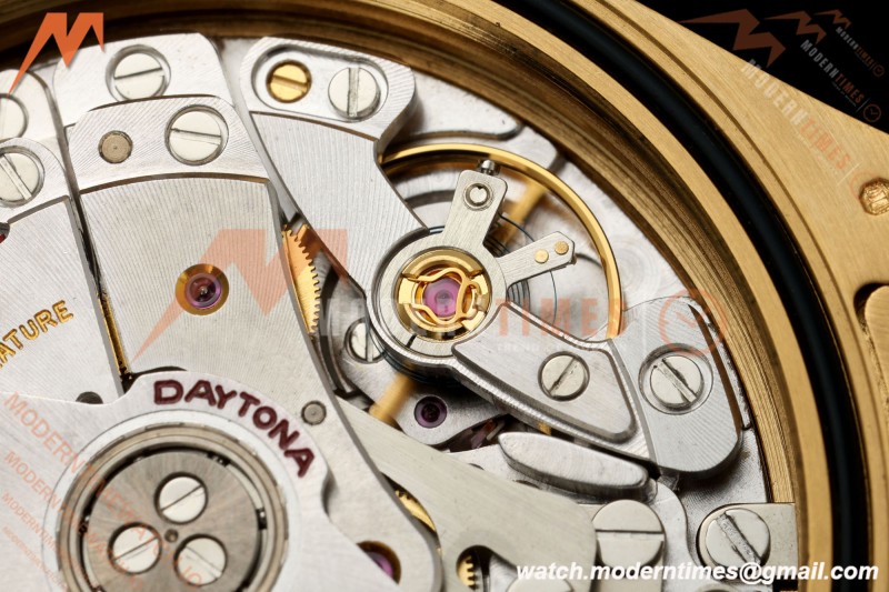 Rolex - Daytona 116508 40mm 904L YG/YG Champ/Stk VF DD4130