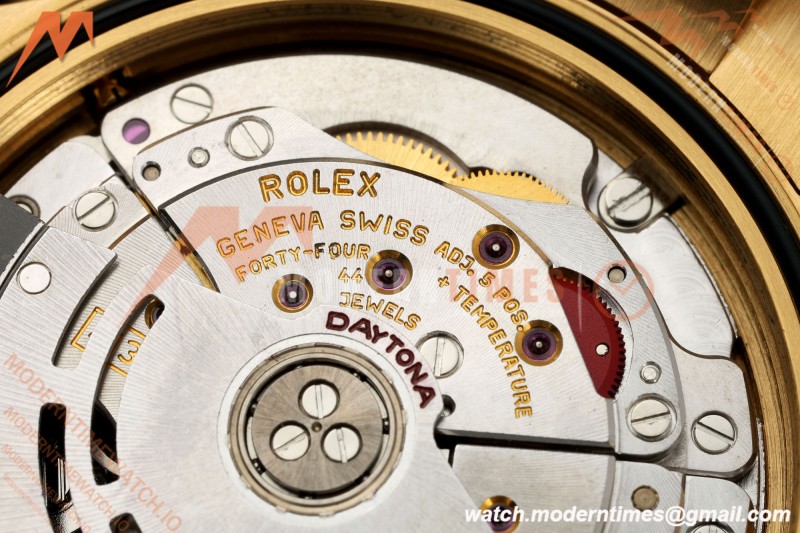 Rolex - Daytona 116508 40mm 904L YG/YG Blk/Dia VF DD4130