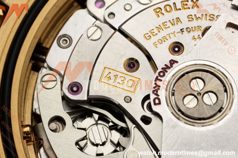 Rolex - Daytona 116508 40mm 904L YG/YG Blk/Stk VF DD4130