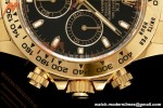 Rolex - Daytona 116508 40mm 904L YG/YG Blk/Stk VF DD4130