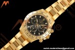 Rolex - Daytona 116508 40mm 904L YG/YG Blk/Stk VF DD4130