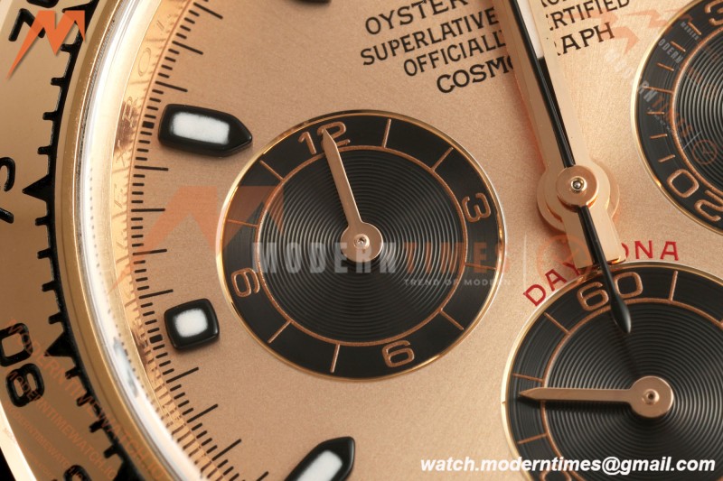 Rolex - Daytona 116505 40mm RG/RG Champ/Blk/Stk VF DD4130