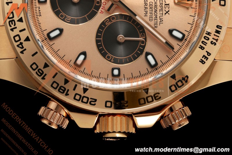 Rolex - Daytona 116505 40mm RG/RG Champ/Blk/Stk VF DD4130