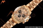 Rolex - Daytona 116505 40mm RG/RG Champ/Blk/Stk VF DD4130