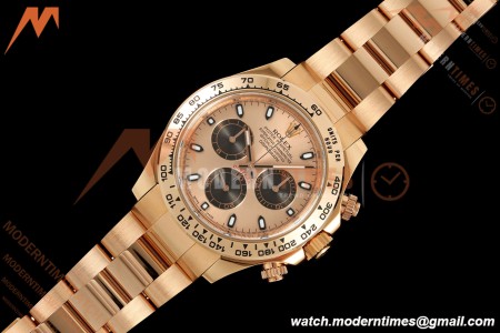 Rolex - Daytona 116505 40mm RG/RG Champ/Blk/Stk VF DD4130