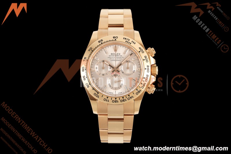 Rolex - Daytona 116505 40mm RG/RG Champ/Dia VF DD4130