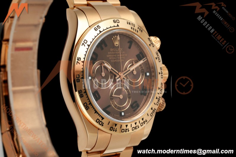 Rolex - Daytona 116505 40mm RG/RG Choco/Num VF DD4130