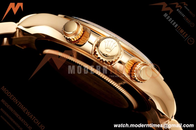 Rolex - Daytona 116505 40mm RG/RG Blk/Dia VF DD4130