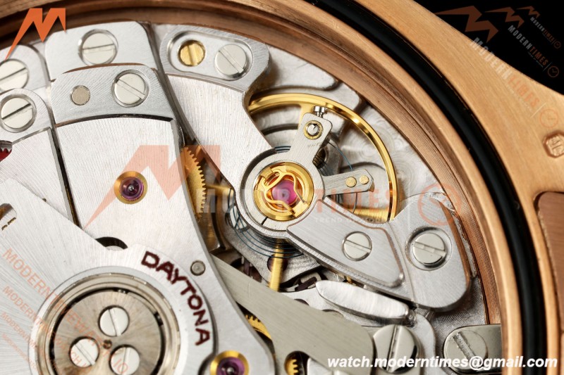 Rolex - Daytona 116505 40mm RG/RG Blk/Dia VF DD4130