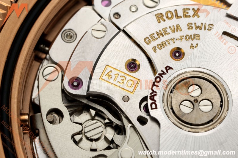 Rolex - Daytona 116505 40mm RG/RG Blk/Dia VF DD4130
