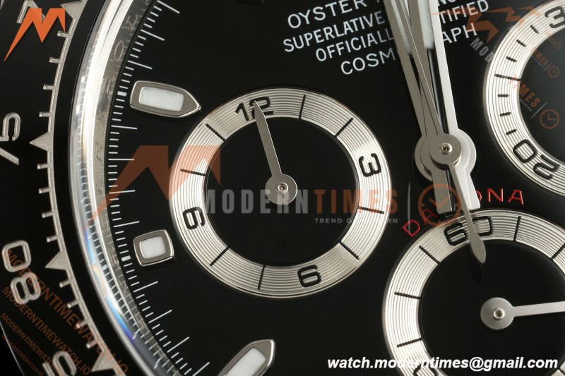 Rolex - Daytona Panda 116500LN 40mm CER 904L SS/SS Black Dial VF DD4130