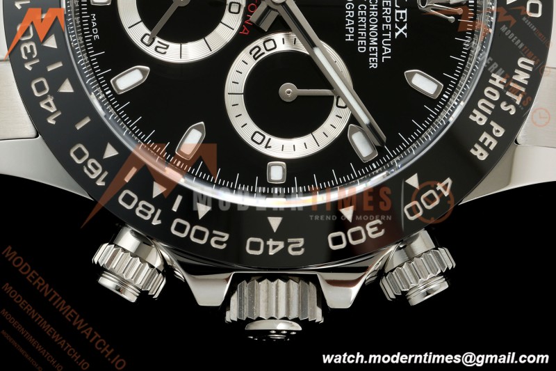 Rolex - Daytona Panda 116500LN 40mm CER 904L SS/SS Black Dial VF DD4130