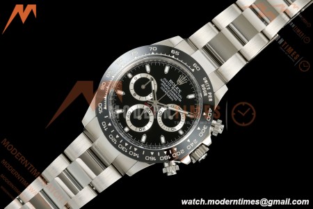 Rolex - Daytona Panda 116500LN 40mm CER 904L SS/SS Black Dial VF DD4130