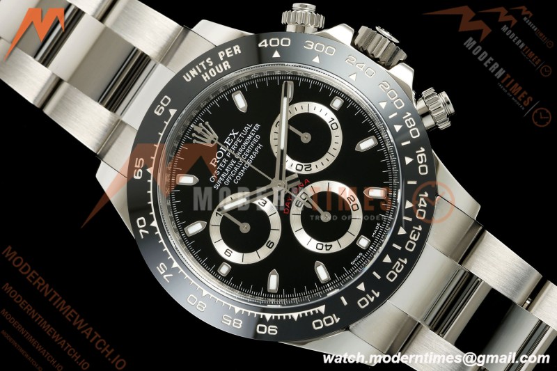Rolex - Daytona Panda 116500LN 40mm CER 904L SS/SS Black Dial VF DD4130