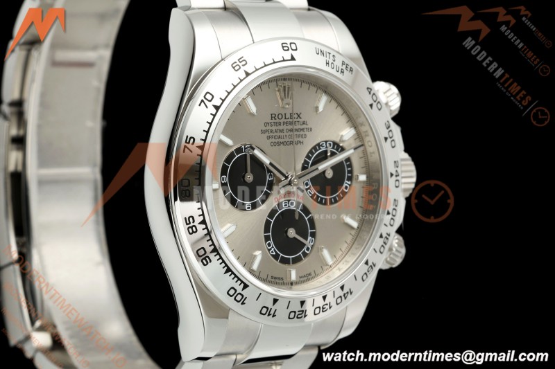 Rolex - Daytona 126509 40mm SS/SS Grey/Blk/Stk UFO UF4131 Free Sprung