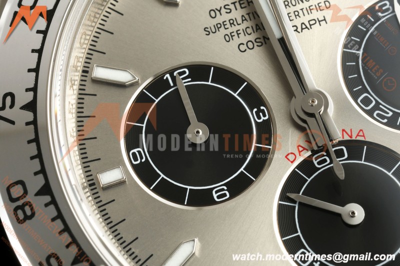 Rolex - Daytona 126509 40mm SS/SS Grey/Blk/Stk UFO UF4131 Free Sprung