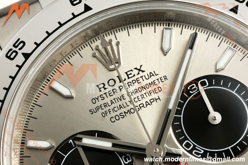 Rolex - Daytona 126509 40mm SS/SS Grey/Blk/Stk UFO UF4131 Free Sprung