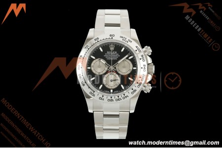 Rolex - Daytona 126509 40mm SS/SS Blk/Silv/Stk UFO UF4131 Free Sprung