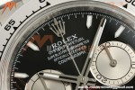 Rolex - Daytona 126509 40mm SS/SS Blk/Silv/Stk UFO UF4131 Free Sprung