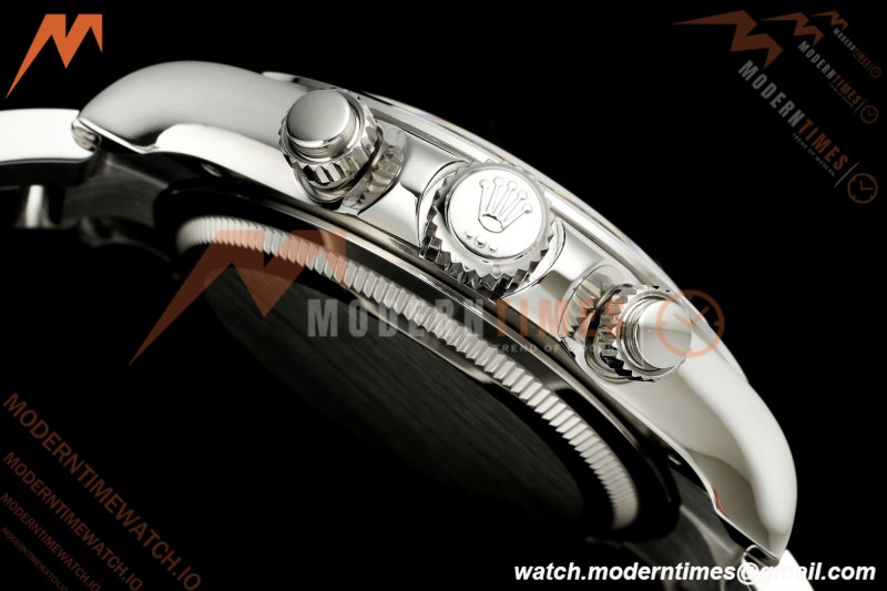 Rolex - Daytona 126509 40mm SS/SS Blk/Silv/Stk UFO UF4131 Free Sprung