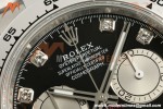 Rolex - Daytona 126509 40mm SS/SS Blk/Silv/Dia UFO UF4131 Free Sprung
