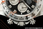Rolex - Daytona 126509 40mm SS/SS Blk/Silv/Dia UFO UF4131 Free Sprung