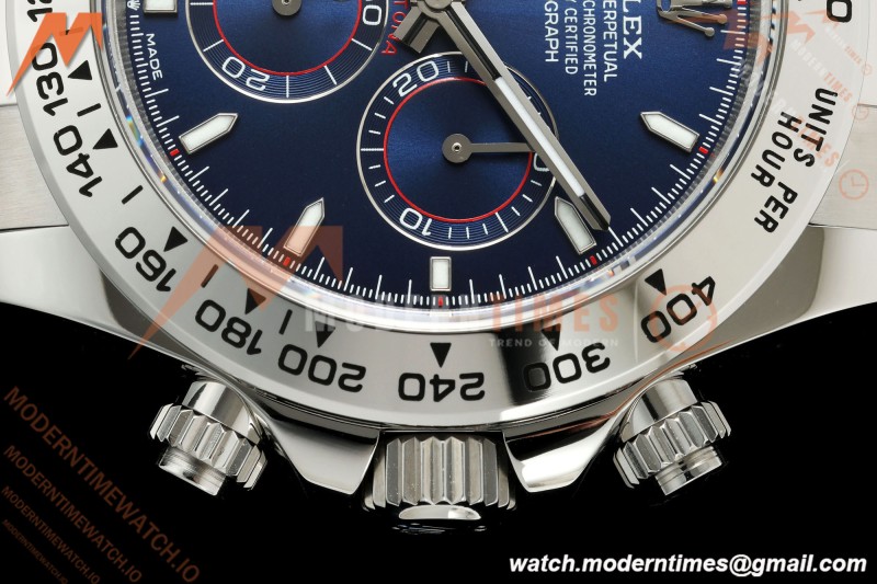 Rolex - Daytona 126509 40mm SS/SS Blu/Stk UFO UF4131 Free Sprung