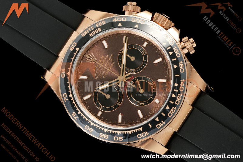 Rolex - Daytona 126515LN 40mm RG/RU Brn/Blk/Stk VSF DD4131