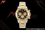 Rolex - Daytona 126503 40mm SS/YG Blk/YG Diamonds Dial UFO UF4131 Free Sprung 