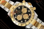 Rolex - Daytona 126503 40mm SS/YG Blk/YG Diamonds Dial UFO UF4131 Free Sprung 