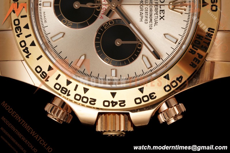 Rolex - Daytona 126505 40mm RG/RG Champagne/Blk/Stk RWF DD4131 Free Sprung