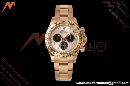 Rolex - Daytona 126505 40mm RG/RG Champagne/Blk/Stk RWF DD4131 Free Sprung