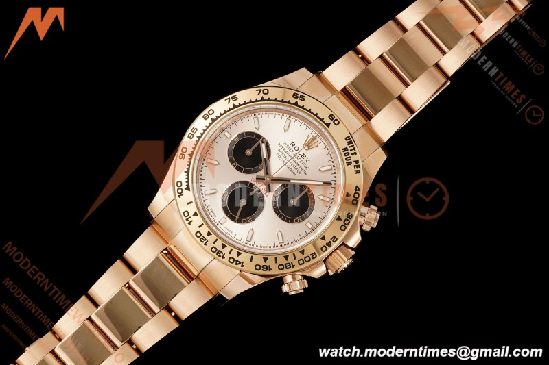 Rolex - Daytona 126505 40mm RG/RG Champagne/Blk/Stk RWF DD4131 Free Sprung