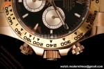 Rolex - Daytona 126505 40mm RG/RG Blk/Chap/Stk RWF DD4131 Free Sprung