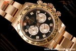 Rolex - Daytona 126505 40mm RG/RG Blk/Chap/Dia RWF DD4131 Free Sprung