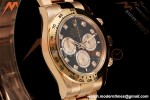 Rolex - Daytona 126505 40mm RG/RG Blk/Chap/Dia RWF DD4131 Free Sprung