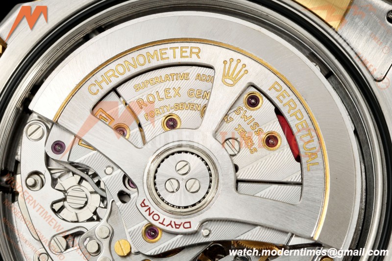 Rolex - Daytona 126503 40mm SS/YG Gold/Stk Dial UFO UF4131 Free Sprung