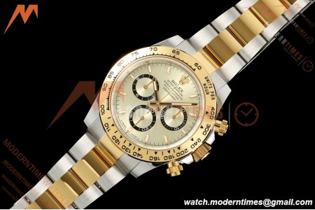 Rolex - Daytona 126503 40mm SS/YG Gold/Stk Dial UFO UF4131 Free Sprung