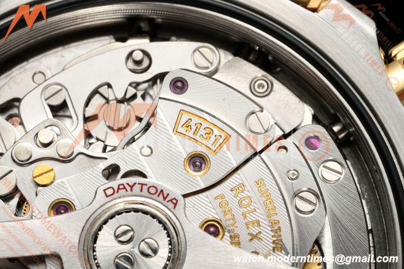 Rolex - Daytona 126503 40mm SS/YG Blk/Stk Dial UFO UF4131 Free Sprung  