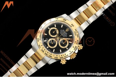 Rolex - Daytona 126503 40mm SS/YG Blk/Stk Dial UFO UF4131 Free Sprung  