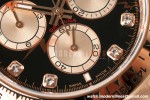 Rolex - Daytona 126505 40mm RG/RG Blk/RG Diamonds Dial UFO UF4131 Free Sprung 