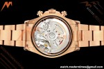 Rolex - Daytona 126505 40mm RG/RG Brn/Blk/Stk Dial UFO UF4131 Free Sprung 