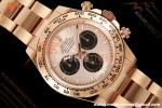 Rolex - Daytona 126505 40mm RG/RG Champagne/Blk/Stk Dial UFO UF4131 Free Sprung 