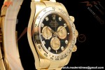 Rolex - Daytona 126508 40mm 904L YG/YG Blk/Gold Diamond Dial UFO UF4131 Free Sprung 