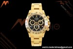 Rolex - Daytona 126508 40mm YG/YG Blk/Stk Dial UFO UF4131 Free Sprung 